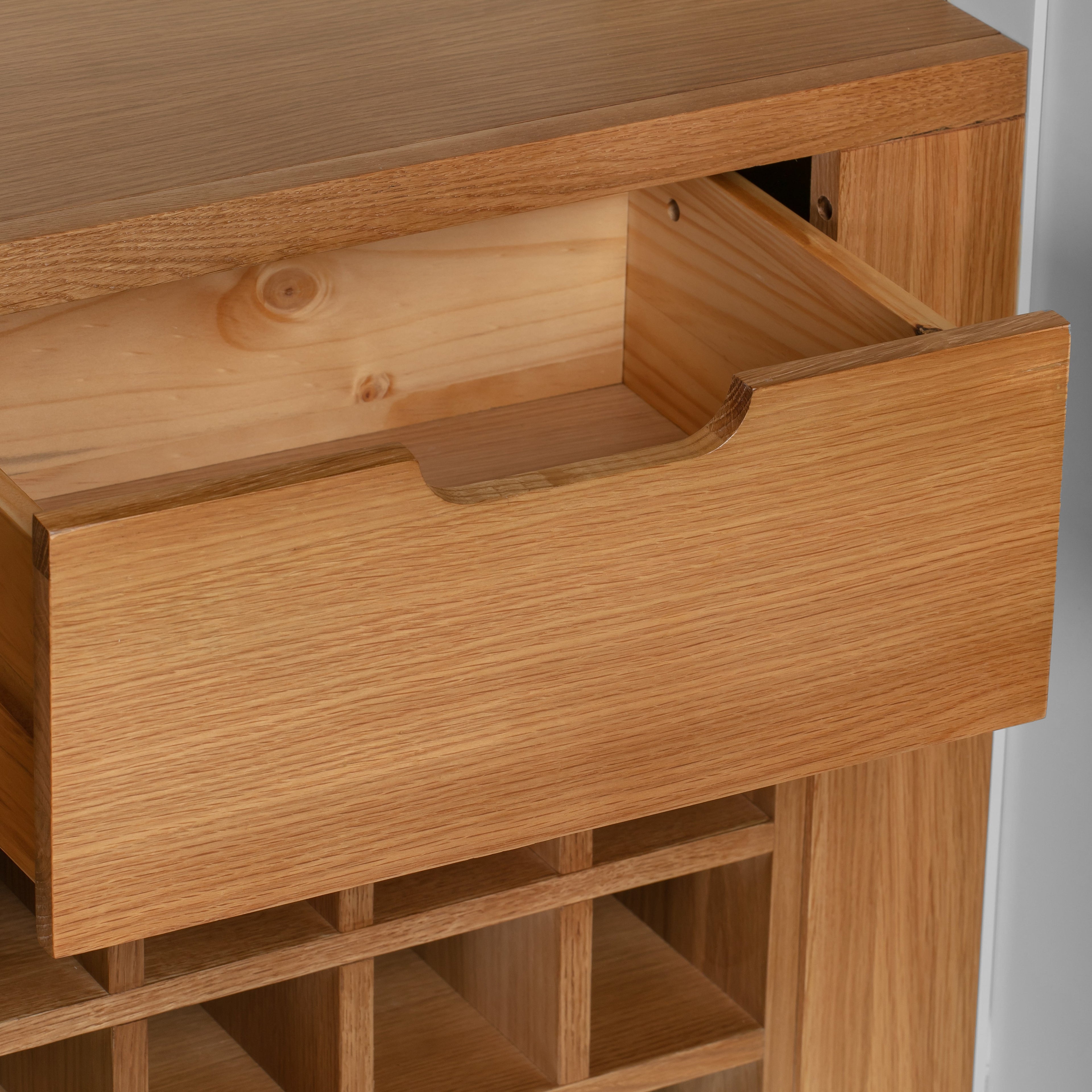 Cambridge Grey Painted Oak Pantry Unit