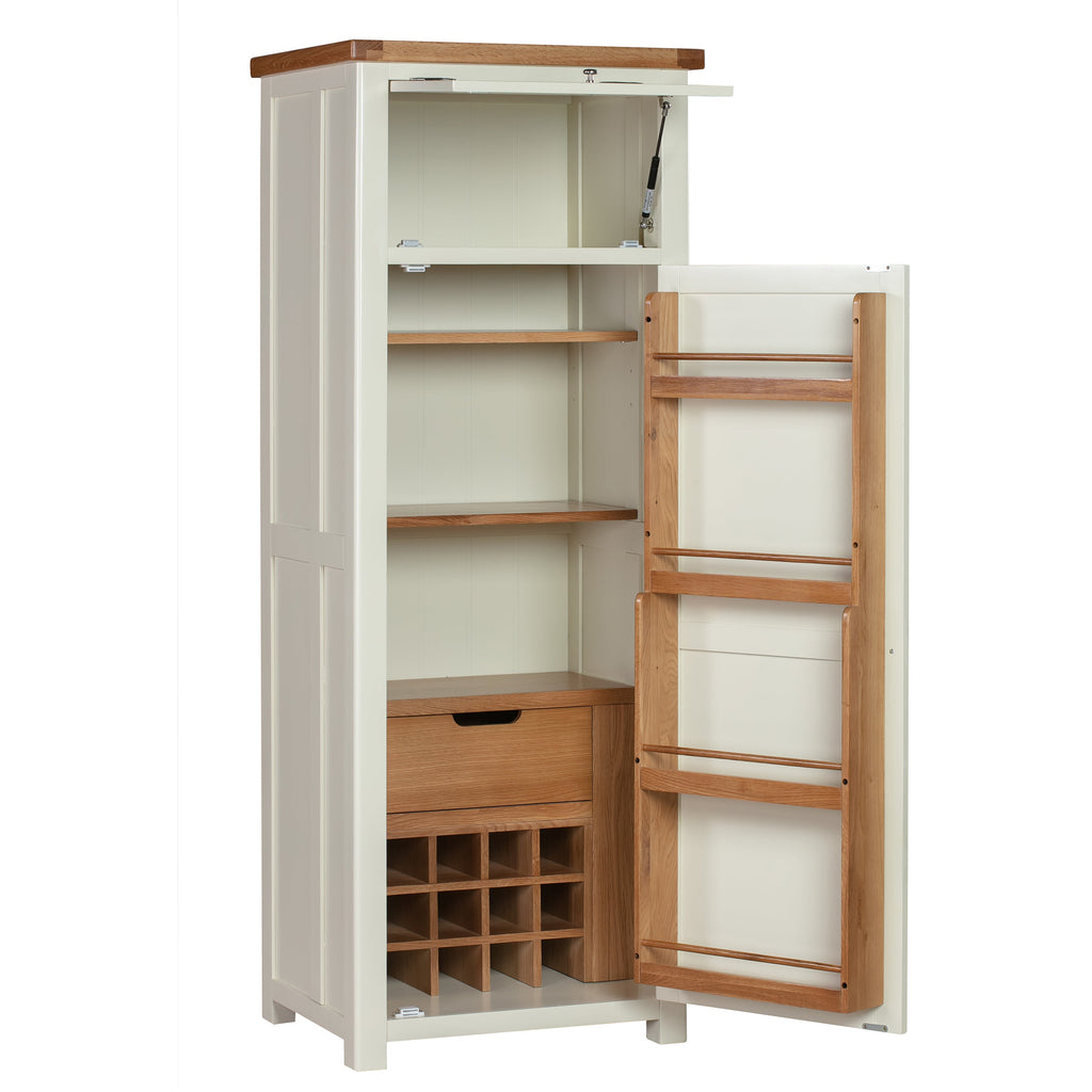 Cambridge Classic Cream Painted Oak Pantry Unit