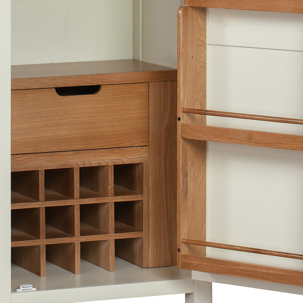Cambridge Classic Cream Painted Oak Pantry Unit