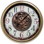 Vintage Antique Style Cog Clock | 66 cm