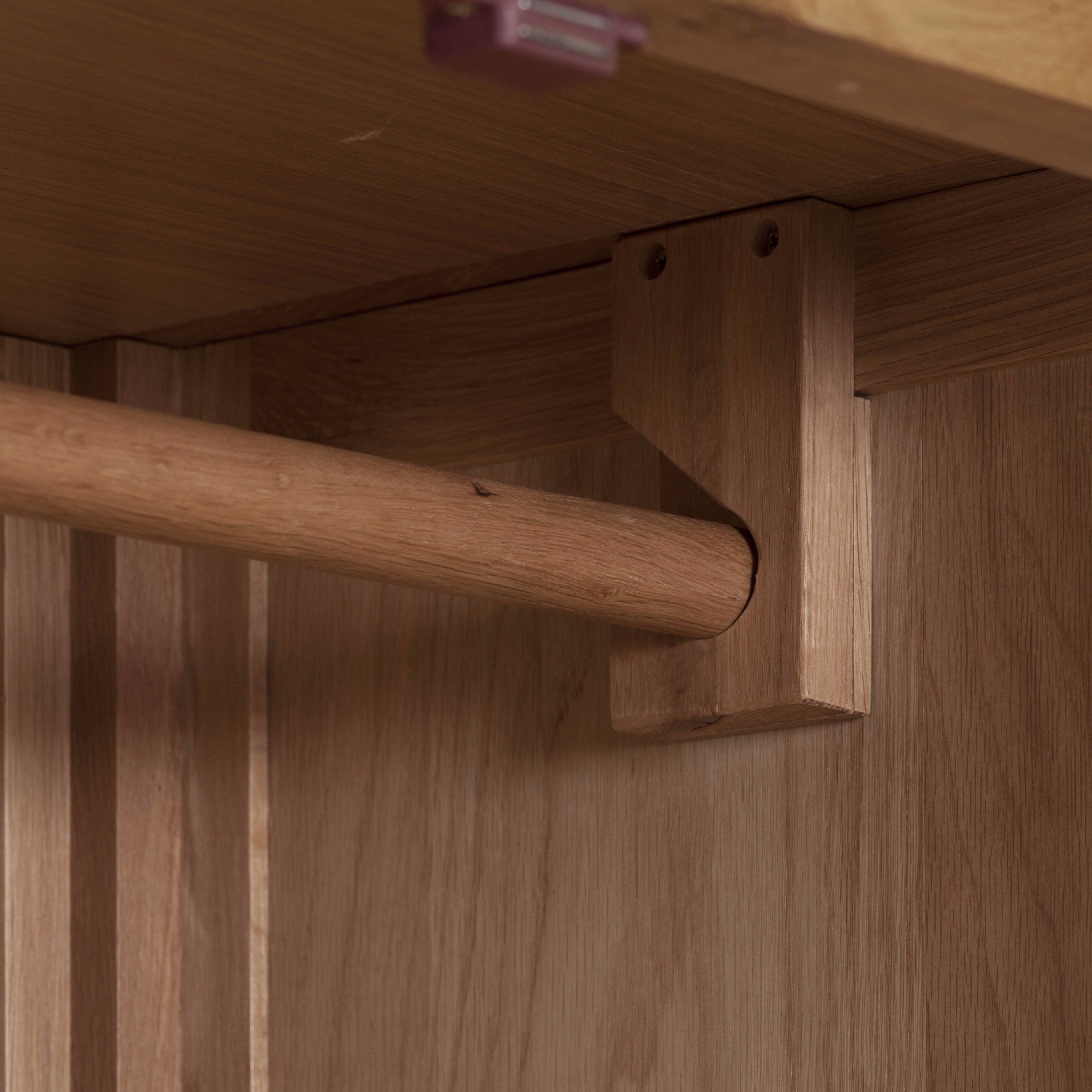 Cambridge Oak Full Hanging Wardrobe