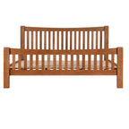 Cambridge Oak Curved 5ft Kingsize Bed