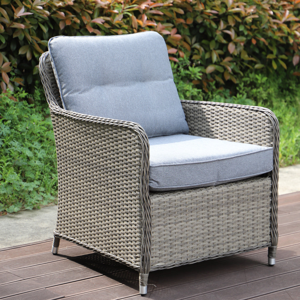 Milan Garden 2 Seater Sofa and Chair Set