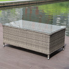 Milan Garden 2 Seater Sofa and Chair Set