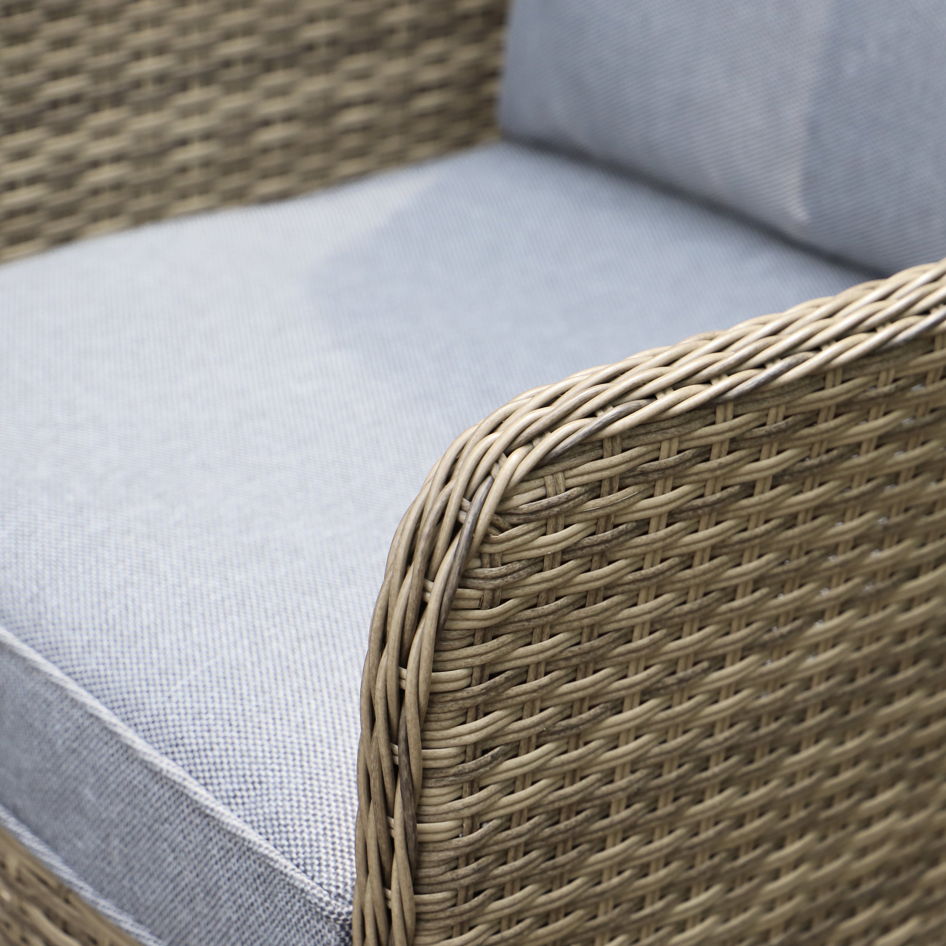 Milan Garden 2 Seater Sofa and Chair Set