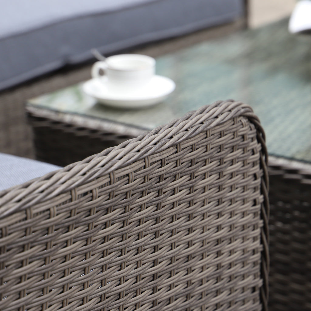 Milan Garden 2 Seater Sofa and Chair Set