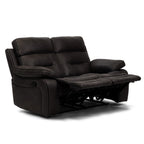 Milo Dark Grey Reclining 2 Seater Sofa