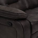 Milo Dark Grey Reclining 2 Seater Sofa