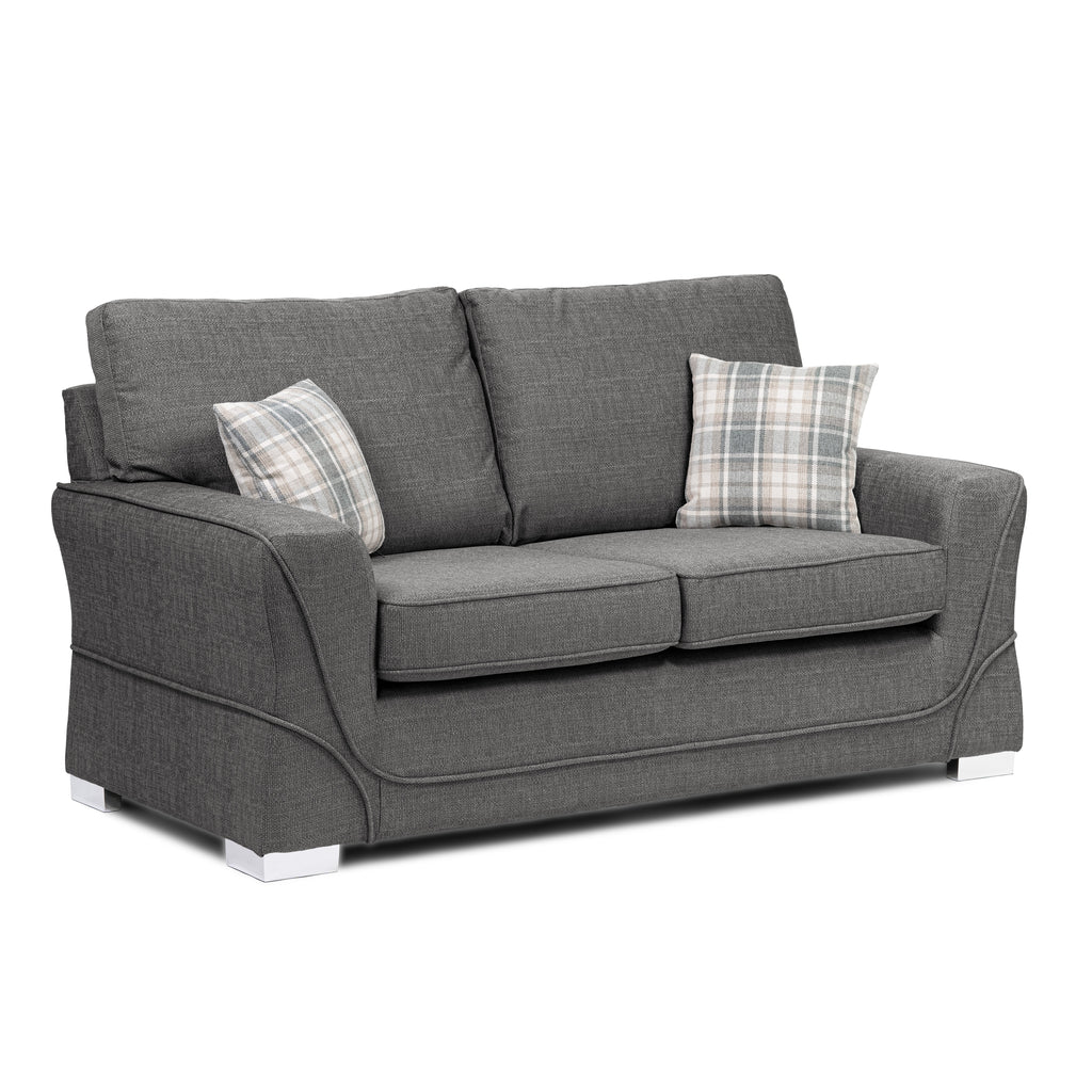 New York Grey 2 Seater Sofa