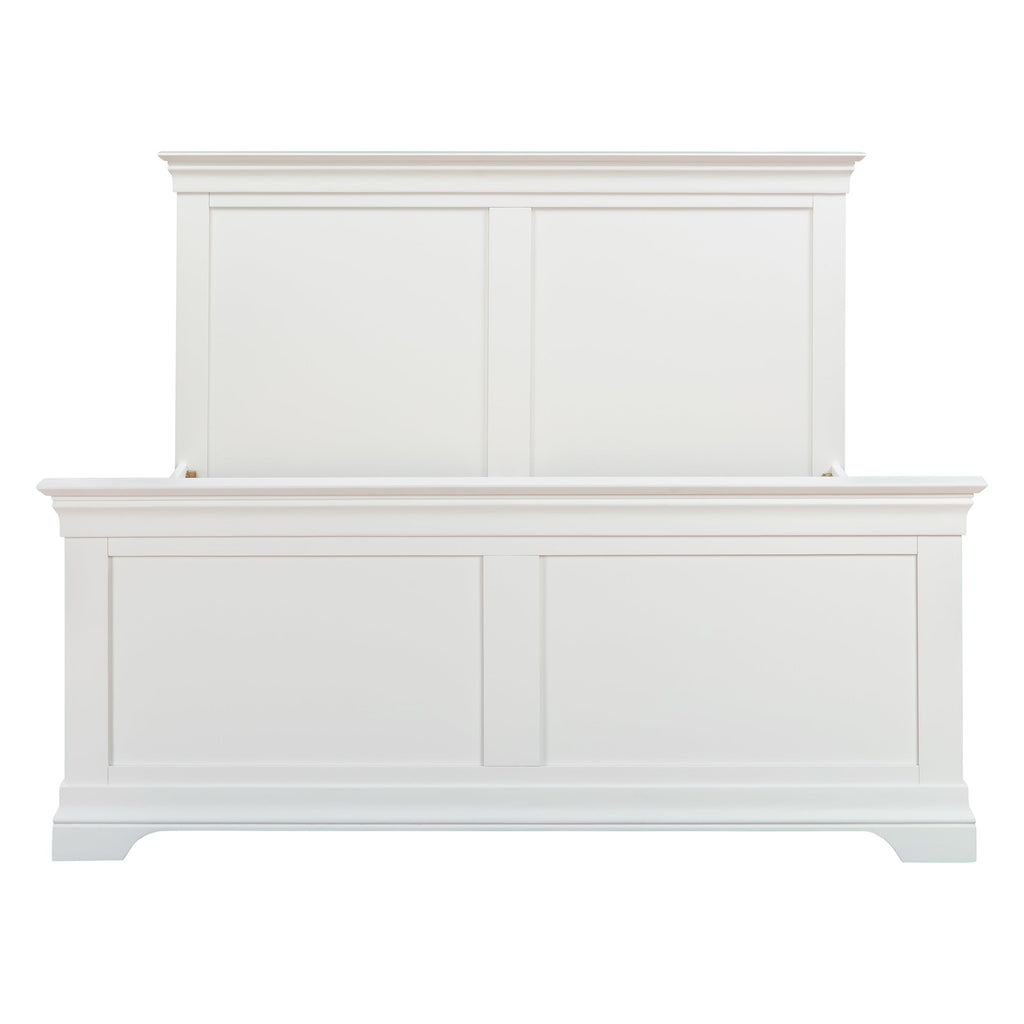 Chantilly Warm White 4ft 6' Double Bed