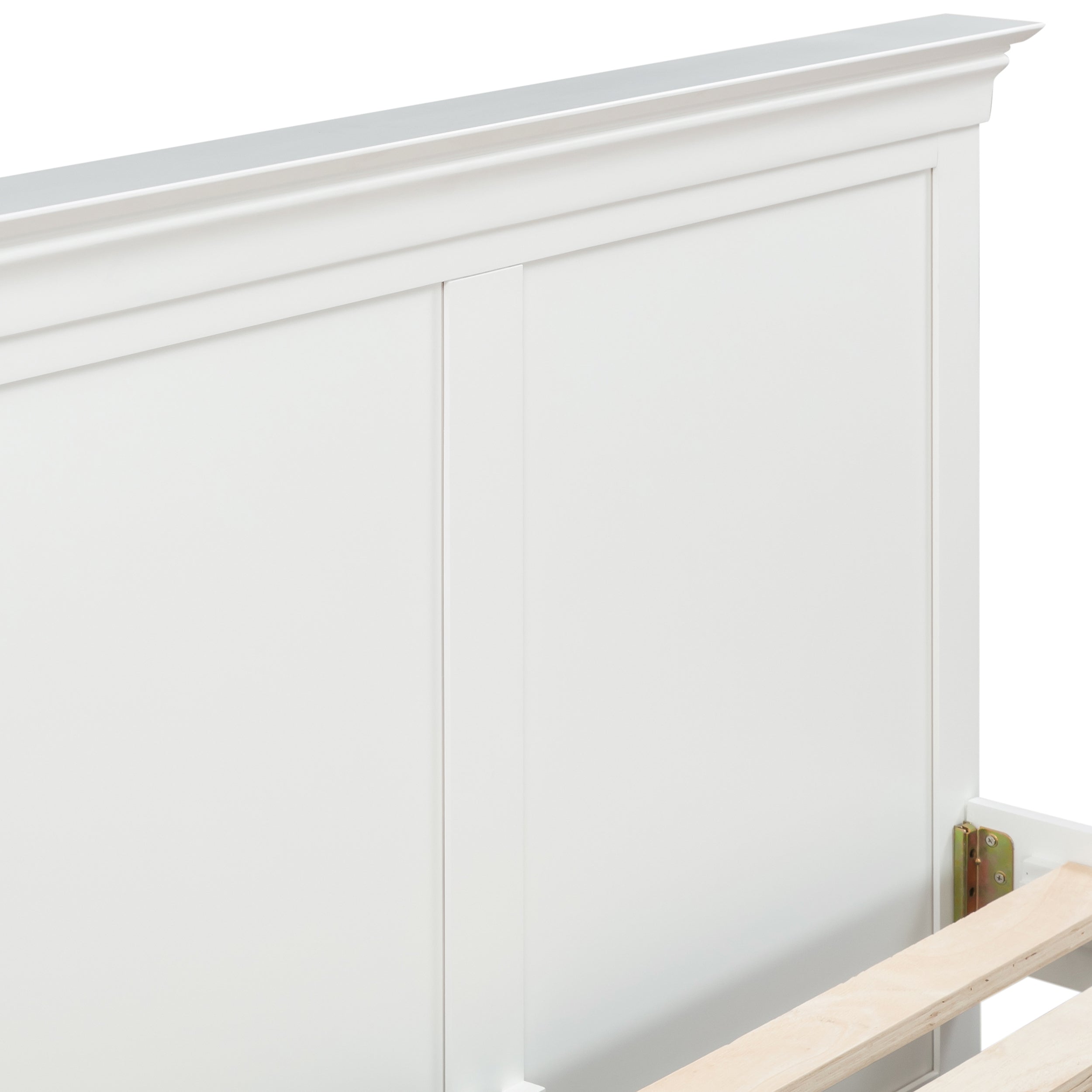 Chantilly Warm White 5ft Kingsize Bed