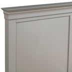 Chantilly Pebble Grey 4ft 6' Double Bed