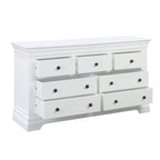 Chantilly Warm White 3 Over 4 Chest Of Drawers
