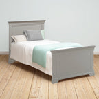 Chantilly Pebble Grey 3ft Single Bed