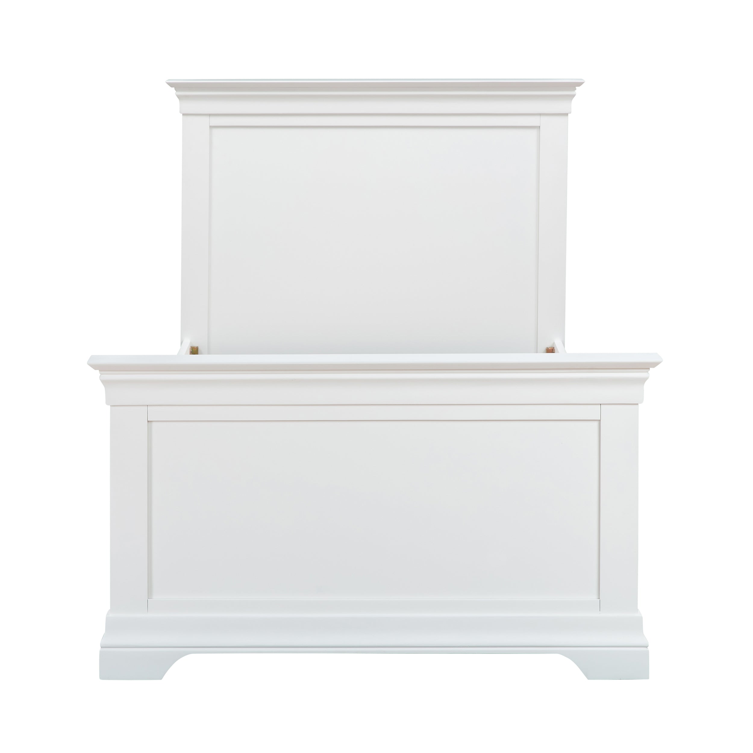 Chantilly Warm White 3ft Single Bed