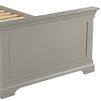 Chantilly Pebble Grey 3ft Single Bed