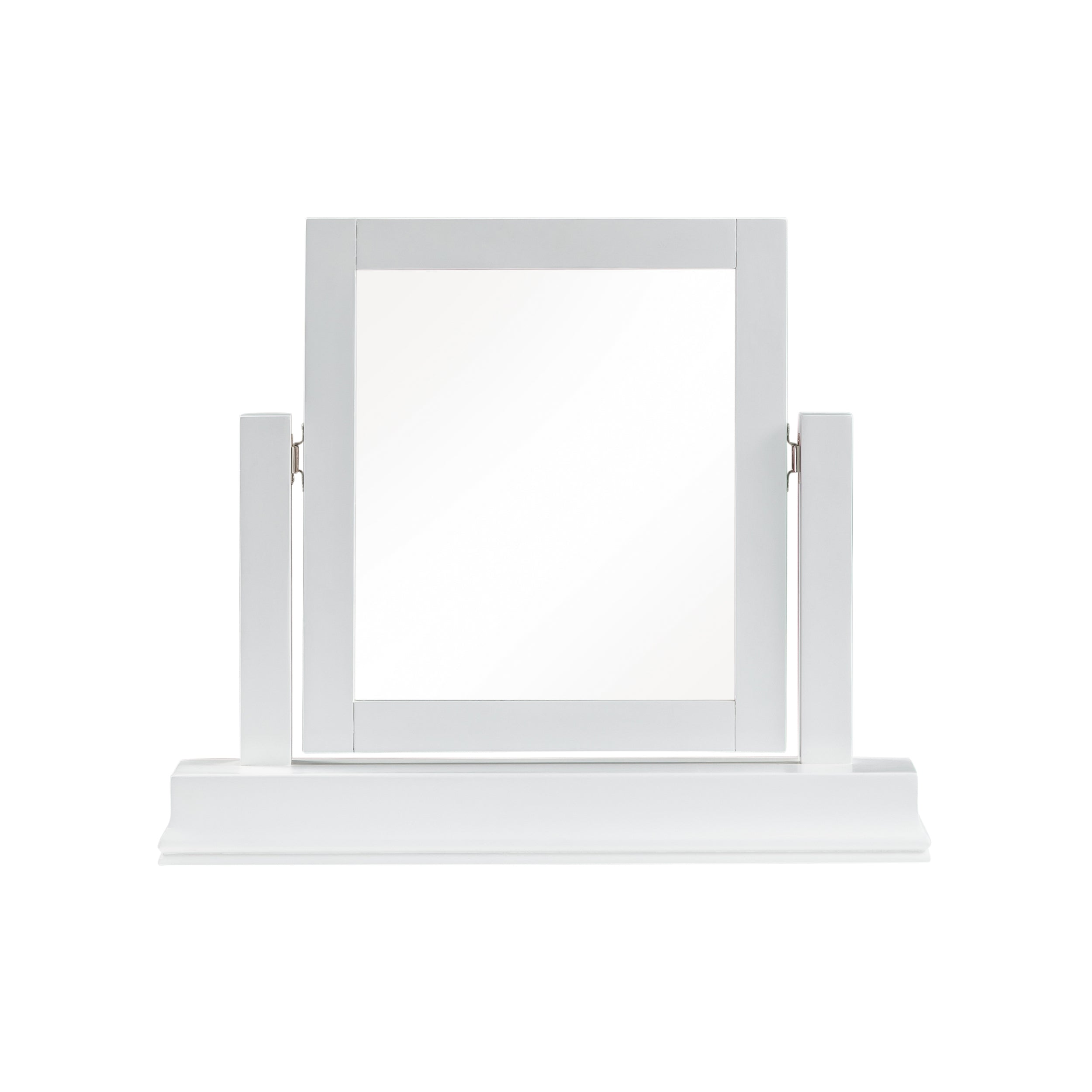 Chantilly Warm White Dressing Mirror