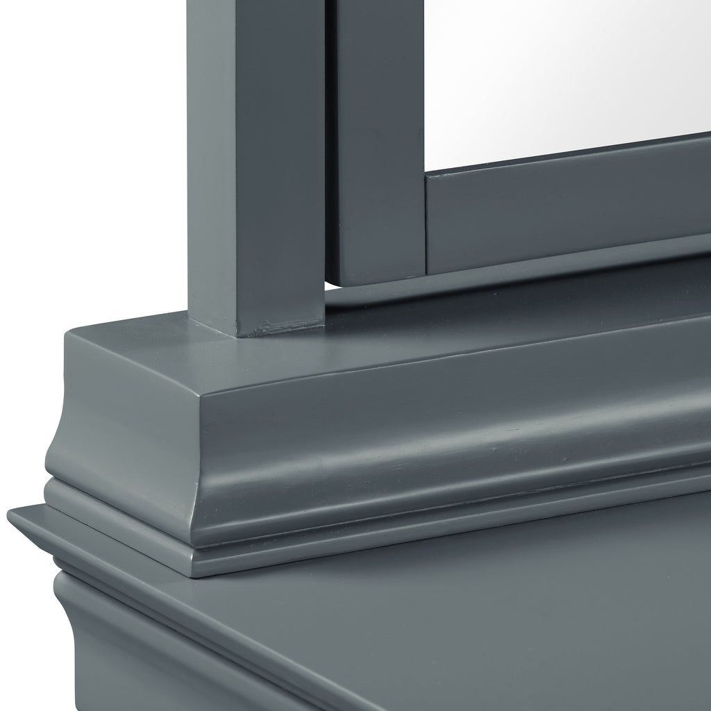 Chantilly Down Pipe Dressing Mirror