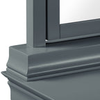 Chantilly Down Pipe Dressing Mirror