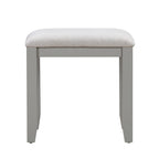 Chantilly Pebble Grey Stool