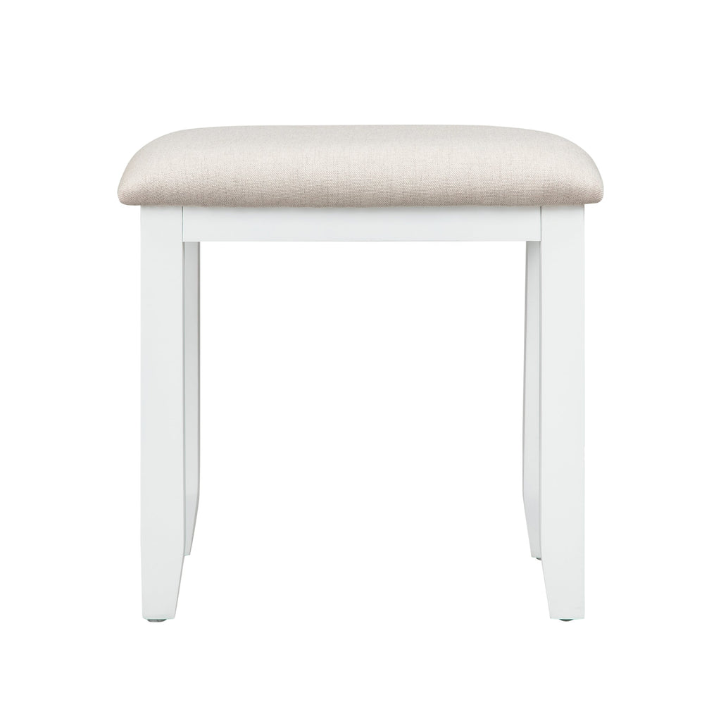 Chantilly Warm White Stool