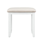 Chantilly Warm White Stool