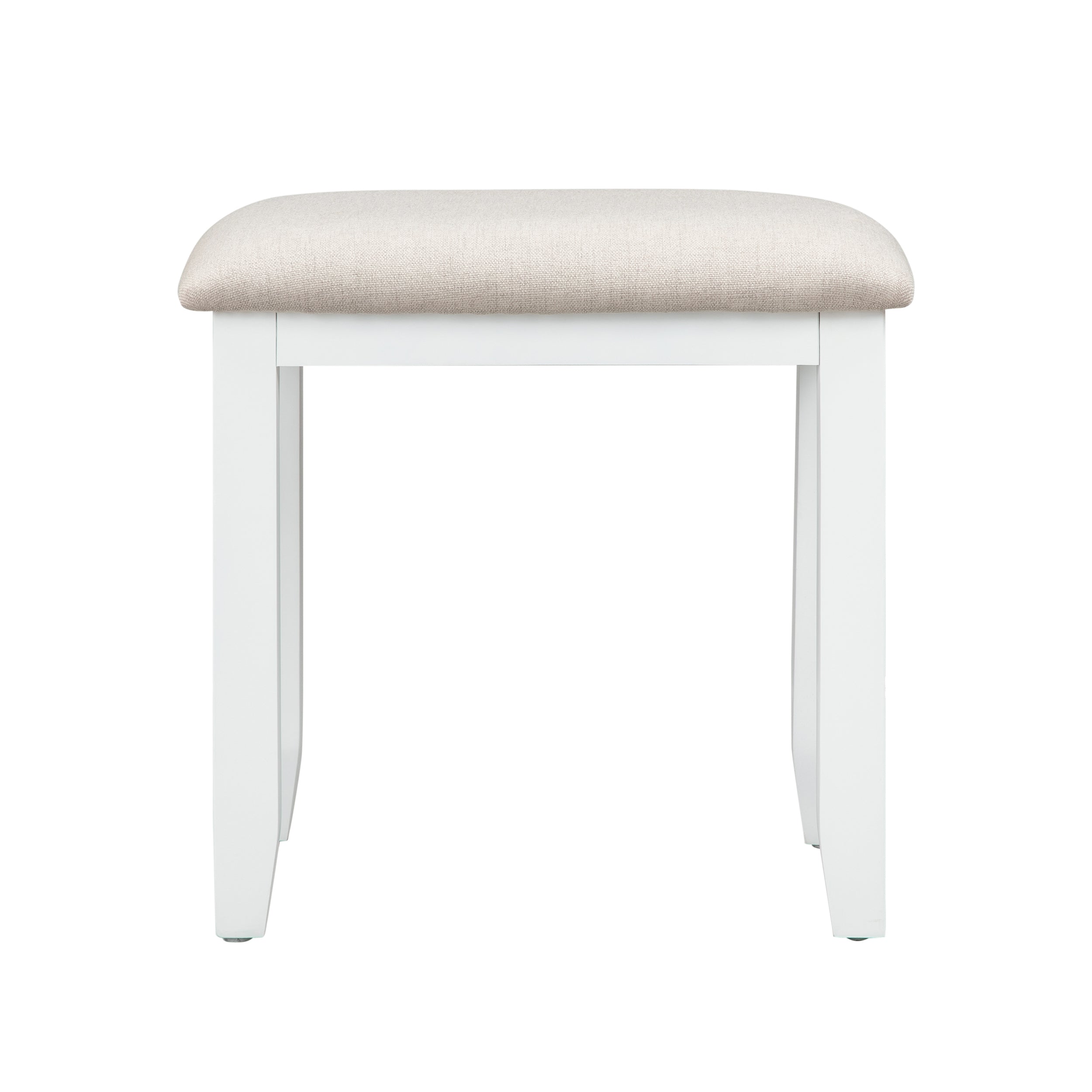 Chantilly Warm White Stool