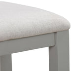 Chantilly Pebble Grey Stool