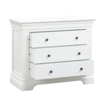 Chantilly Warm White 3 Drawer Chest