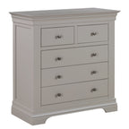 Chantilly Pebble Grey 2 Over 3 Chest Of Drawers