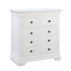 Chantilly Warm White 2 Over 3 Chest Of Drawers