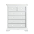 Chantilly Warm White 2 Over 4 Chest Of Drawers