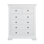 Chantilly Warm White 2 Over 4 Chest Of Drawers