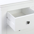 Chantilly Warm White 2 Over 4 Chest Of Drawers