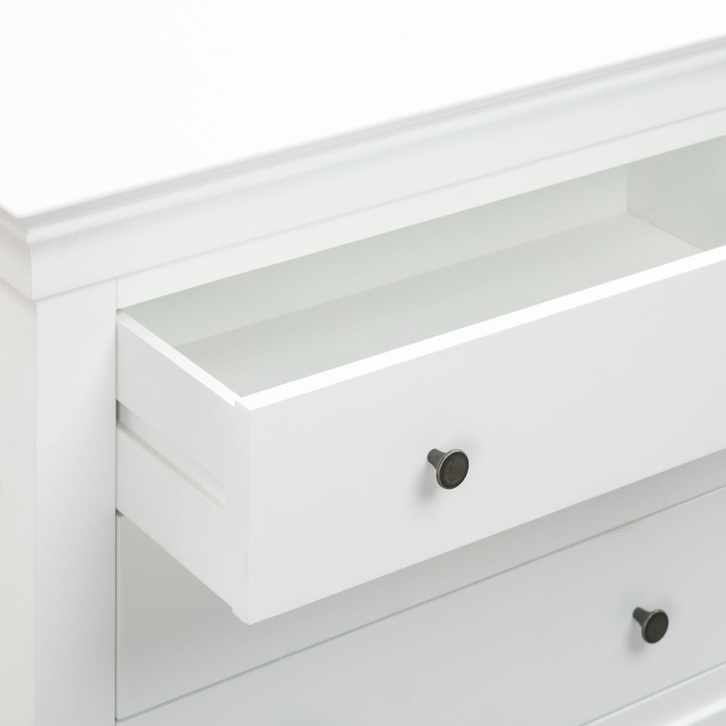 Chantilly Warm White 3 Drawer Chest