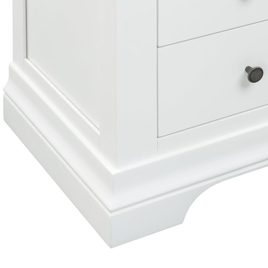Chantilly Warm White 3 Drawer Chest