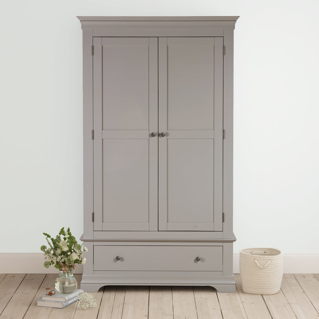 Chantilly Pebble Grey Gents Wardrobe