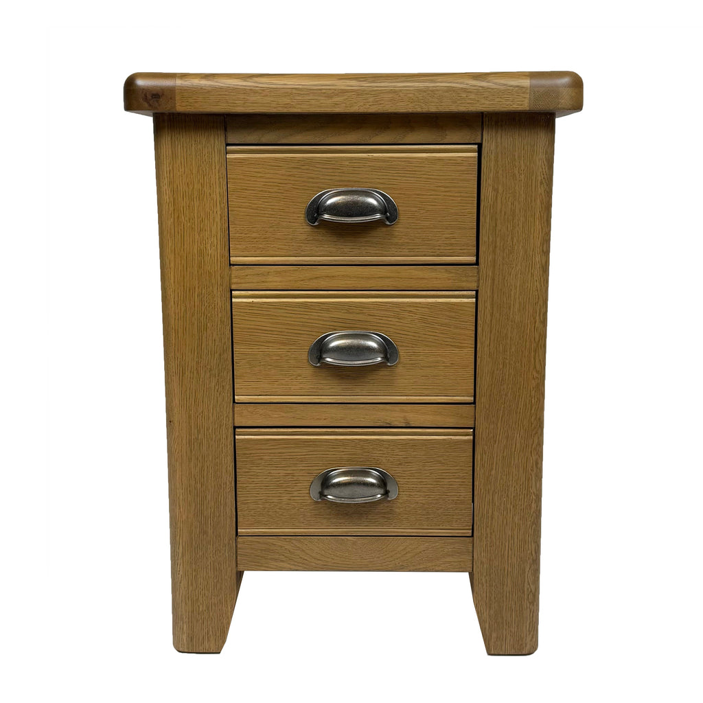 Raithwaite Rustic Oak Large Bedside Cabinet