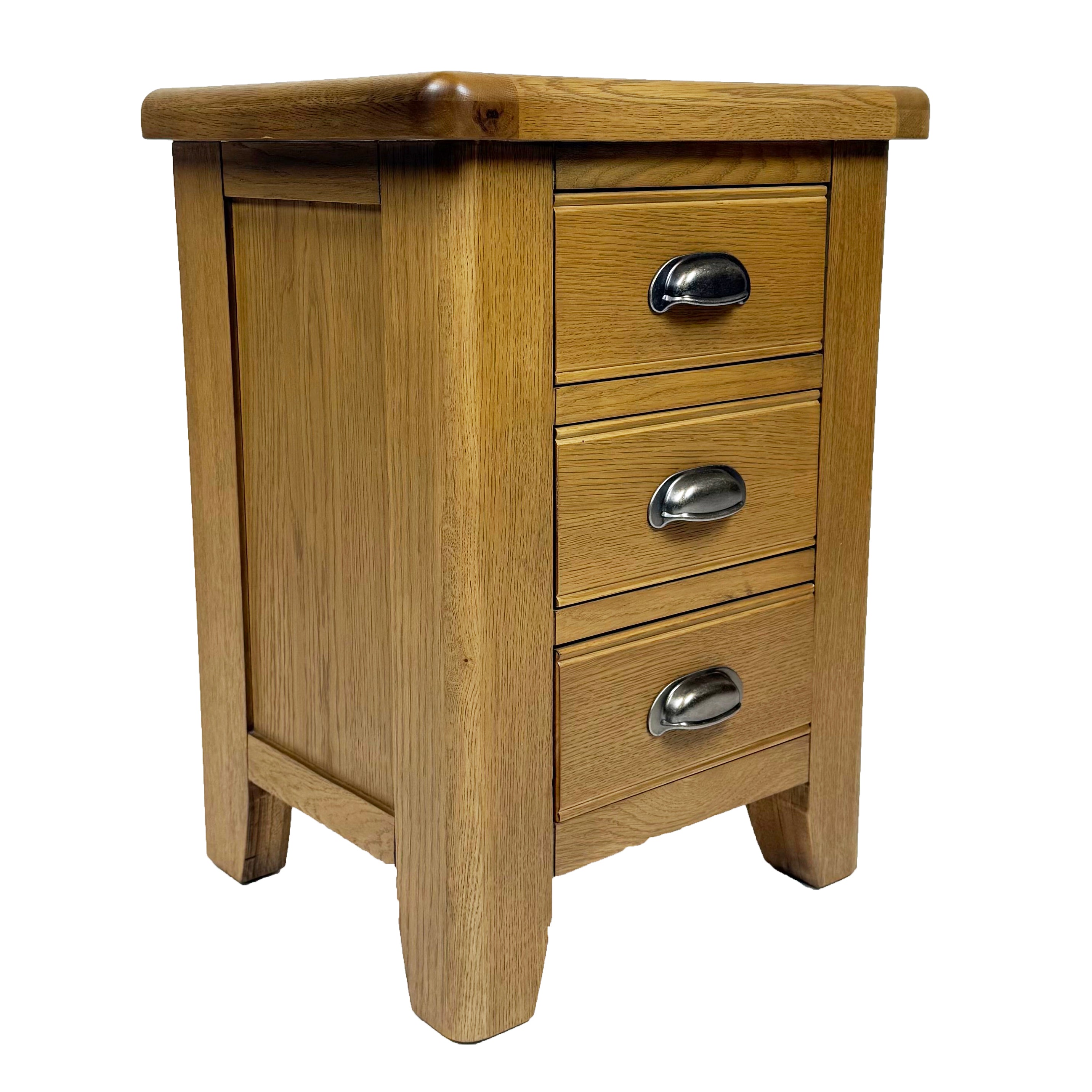 Raithwaite Rustic Oak Large Bedside Cabinet