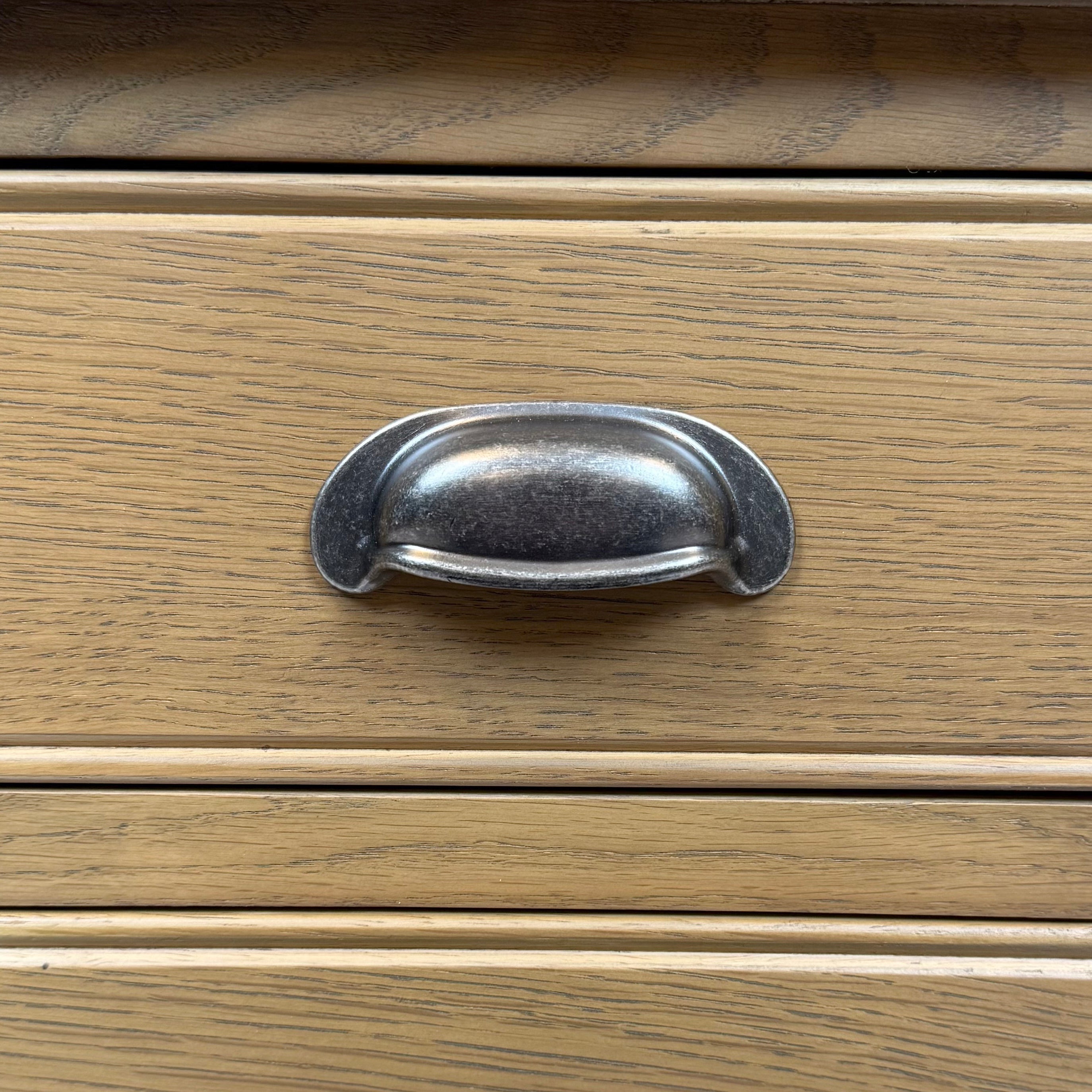 Raithwaite Rustic Oak Large Bedside Cabinet