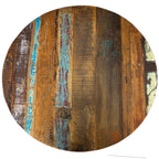 Vishnu Industrial Large Round Dining Table
