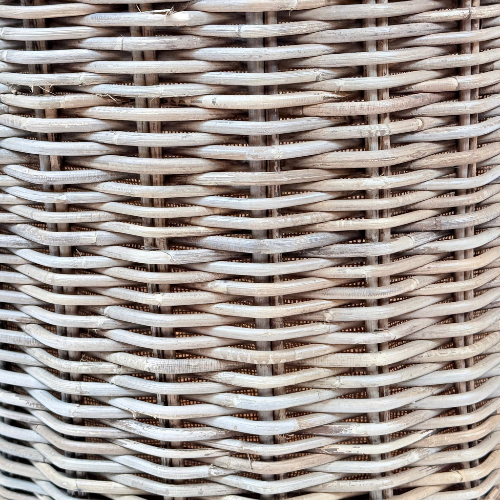 Chunky Round Rattan Basket | Medium
