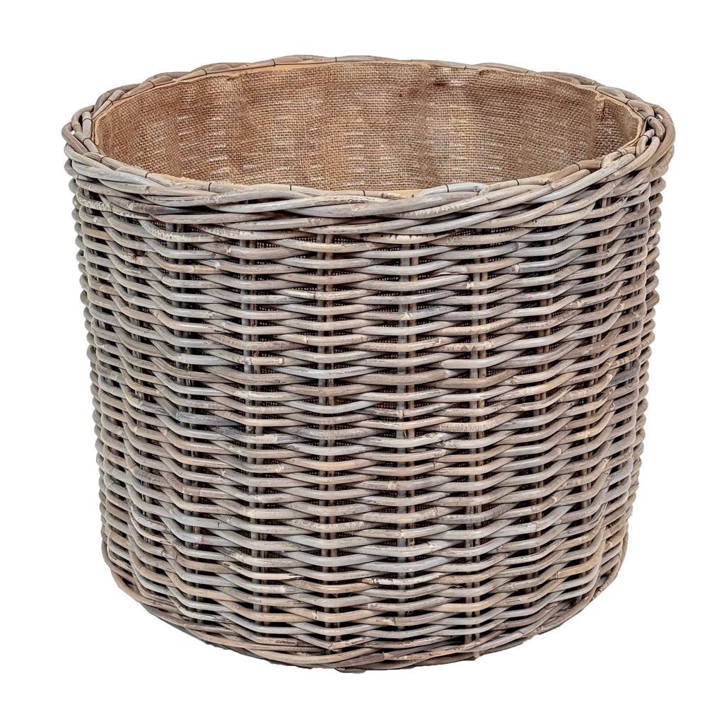 Chunky Round Rattan Basket | Large