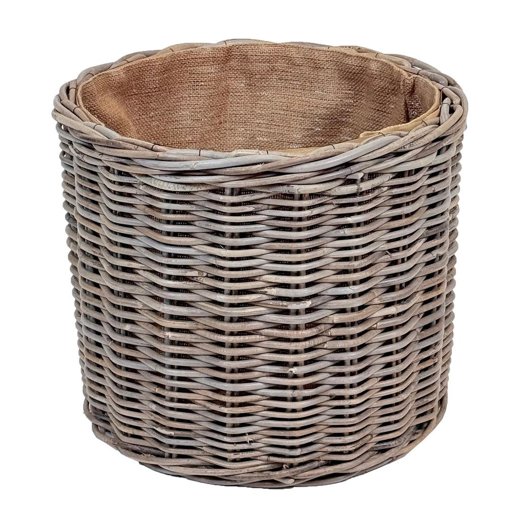 Chunky Round Rattan Basket | Medium