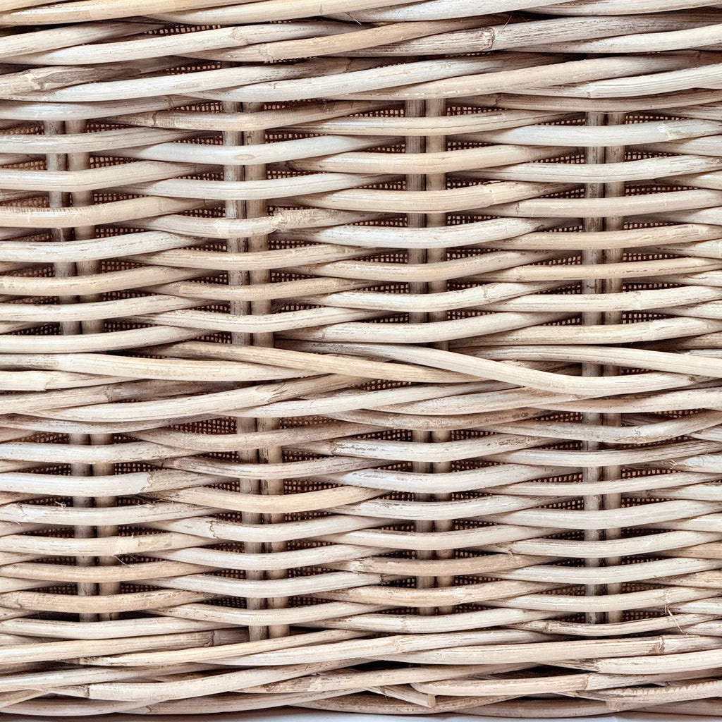 Rectangular Rattan Storage Basket | Medium
