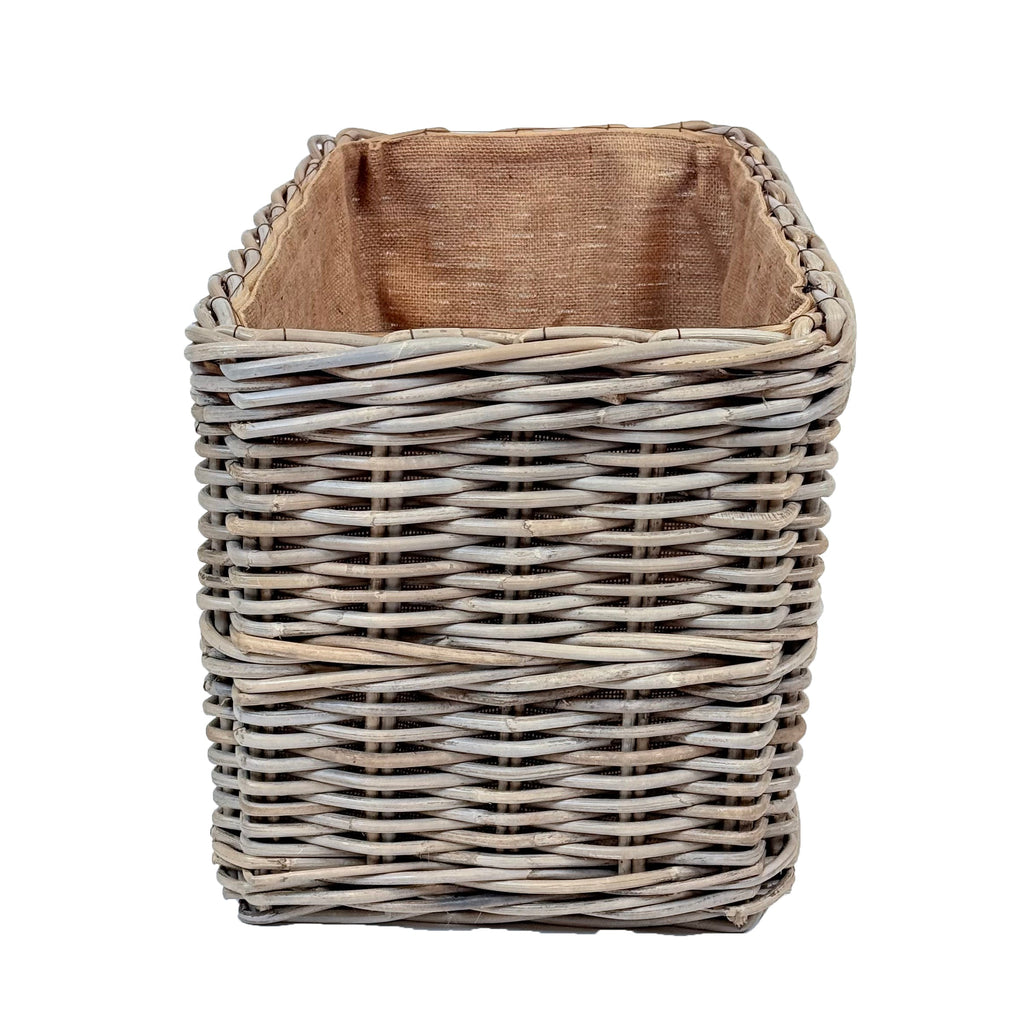 Rectangular Rattan Storage Basket | Large