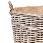 Oval Wicker Log Basket | Large