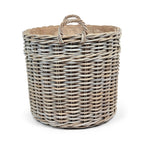 Oval Wicker Log Basket | Medium