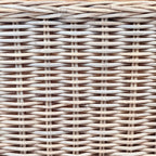 Square Wicker Log Basket | Small