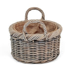 Rattan Oval Wicker Storage Basket Tray | Small